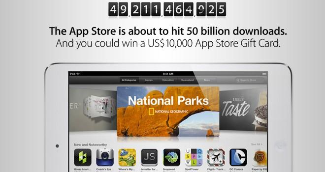 App Store llega a las 50.000 millones