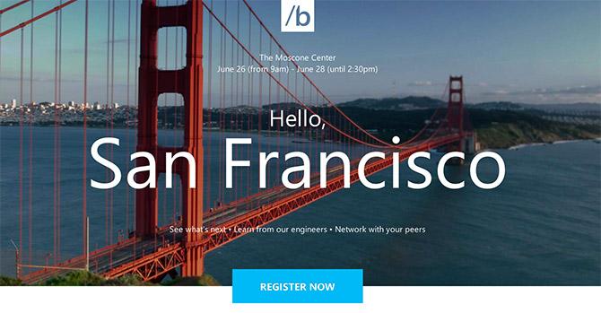 Microsoft Build 2013 San Francisco