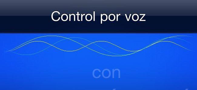 Control por voz de Apple