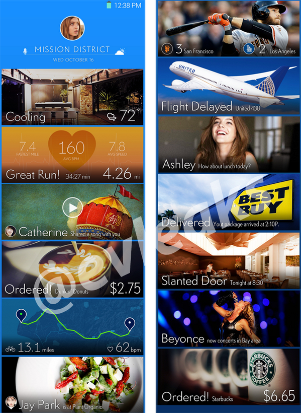 Home Screen del Galaxy S5