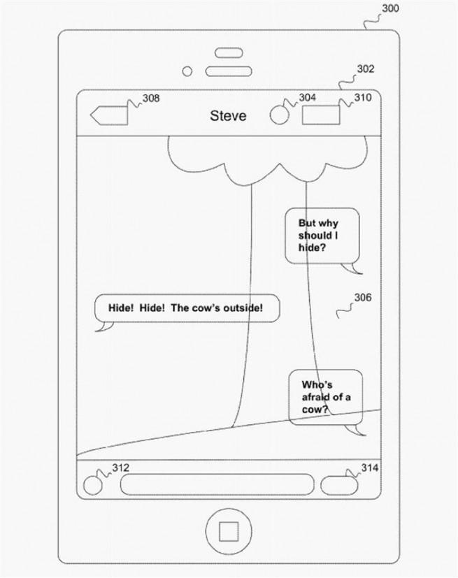 Idea de Apple para el iPhone