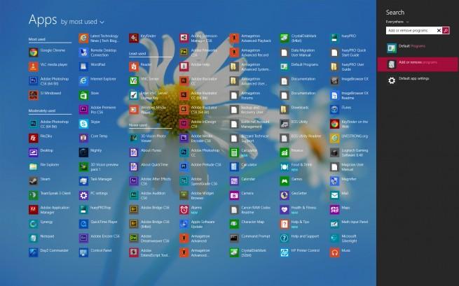 Apps en Windows 8.1