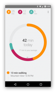 Google fit foto Android