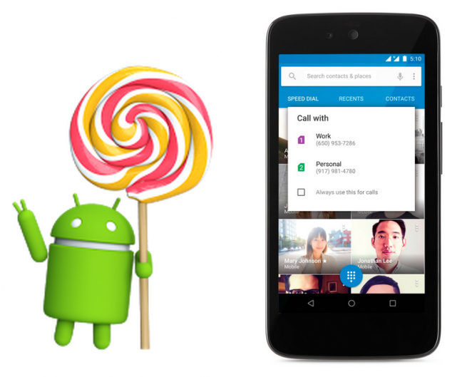 Android Lollipop 5.2