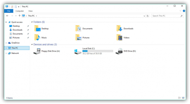 Windows 10 nuevos iconos foto