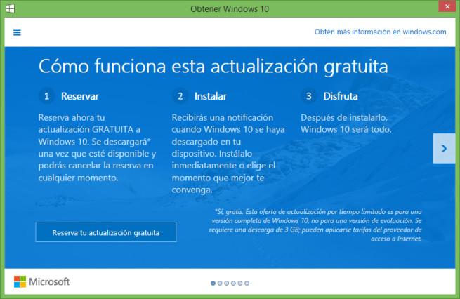 Actualizar a Windows 10 gratis