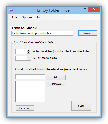 Empty Folder Finder tutorial foto 1