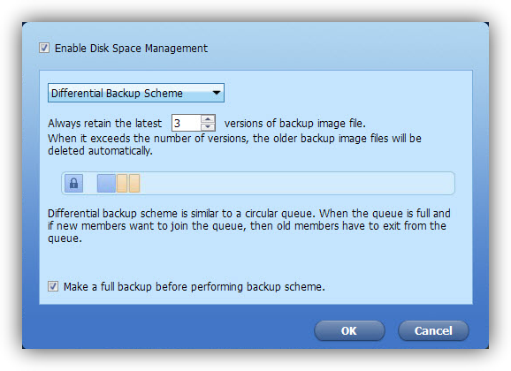 Cómo crear esquemas de copias de seguridad en AOMEI Backupper