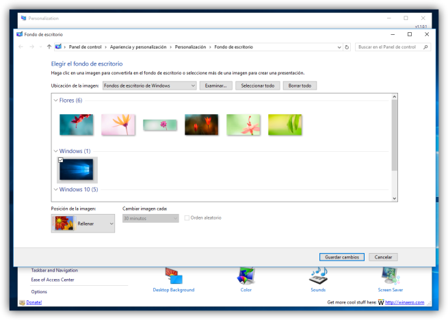 Personalizar apariencia como en Windows 7 en Windows 10 - Cambiar tema