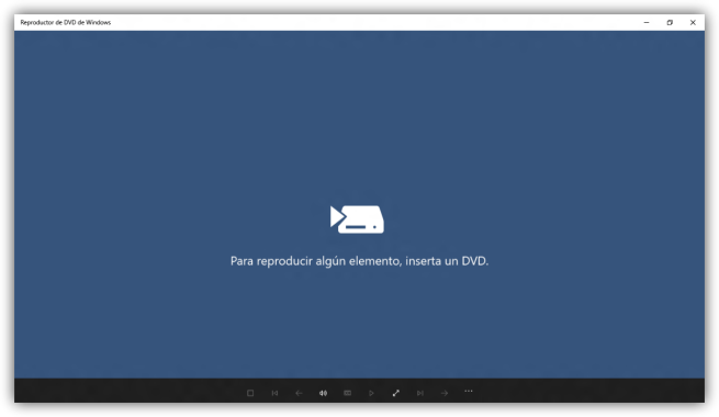 Captura de Windows DVD Player para Windows 10