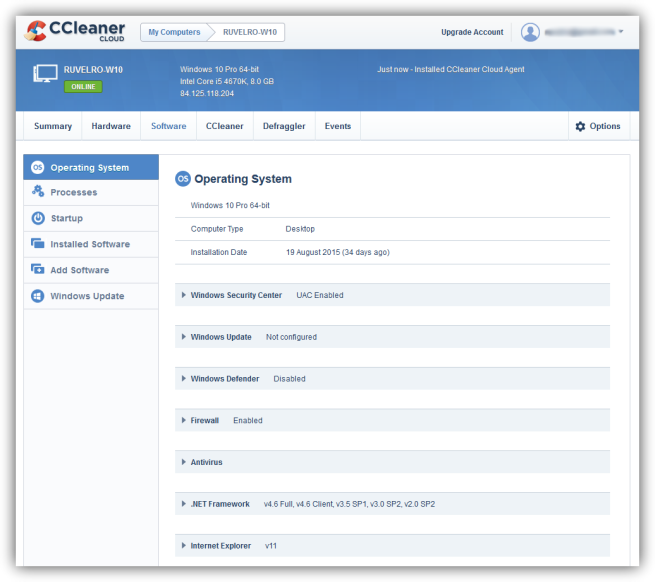 CCleaner Cloud - software