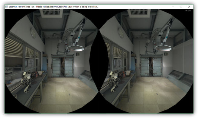 SteamVR Performance Test - benchmak de realidad virtual