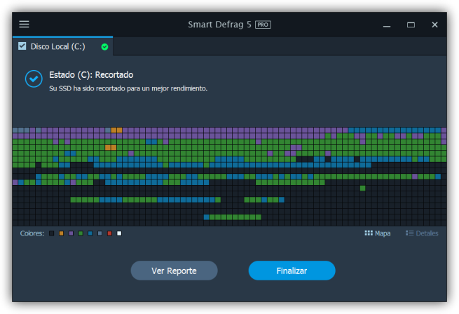 IObit Smart Defrag - Trim SSD
