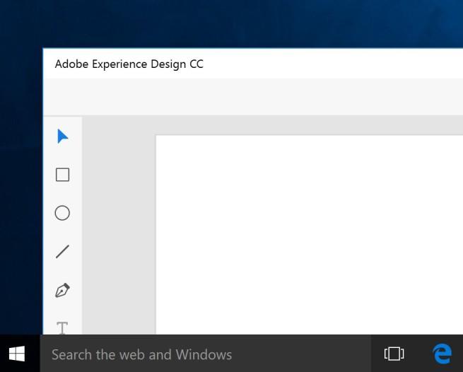 Aplicación Universal Adobe para Windows 10