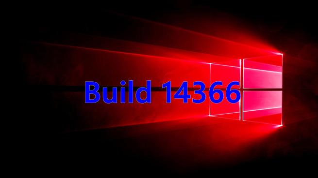 Build 14366 Windows 10
