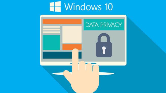 Privacidad en Windows 10 de Microsoft