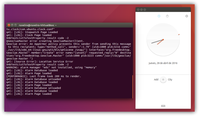 Aplicacion Snap instalada en Ubuntu