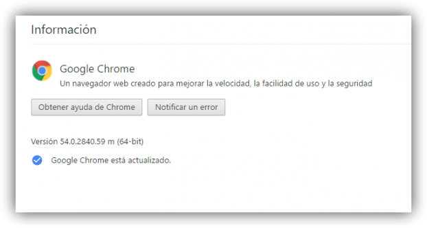 Chrome 54