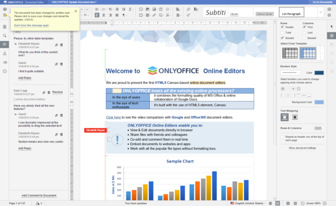 OnlyOffice - Procesador de textos