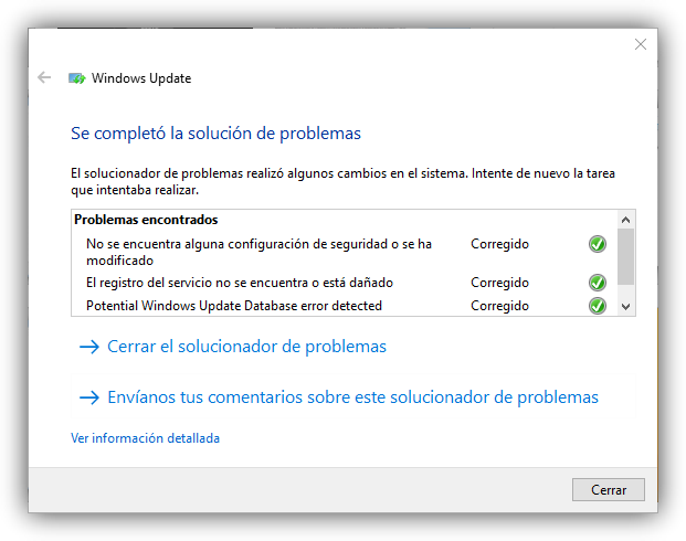 Windows Update Fix - Solucionar problemas al Actualizar Windows