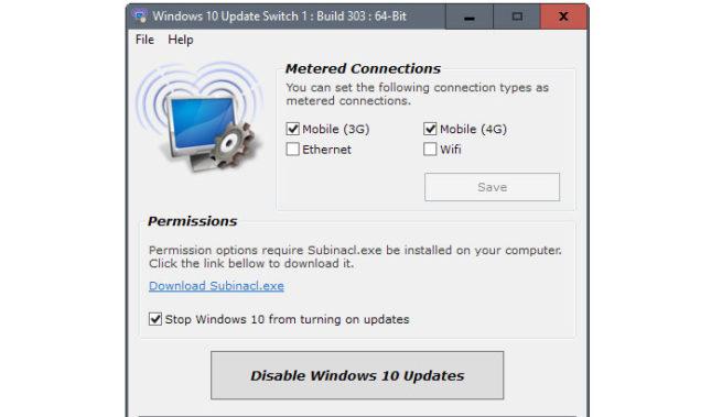 Windows 10 Update Switch