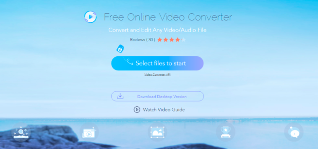 Free online video converter