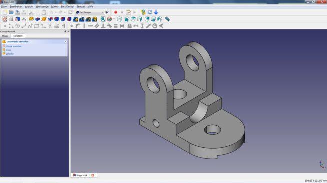 Pieza FreeCAD para imprimir en impresora 3D