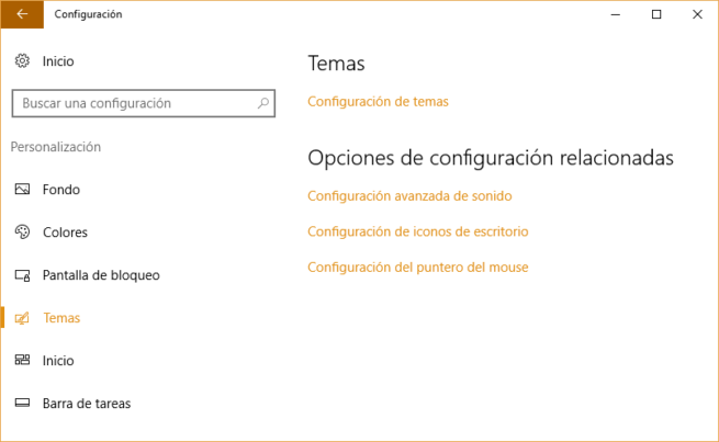 desinstalar temas Windows 10