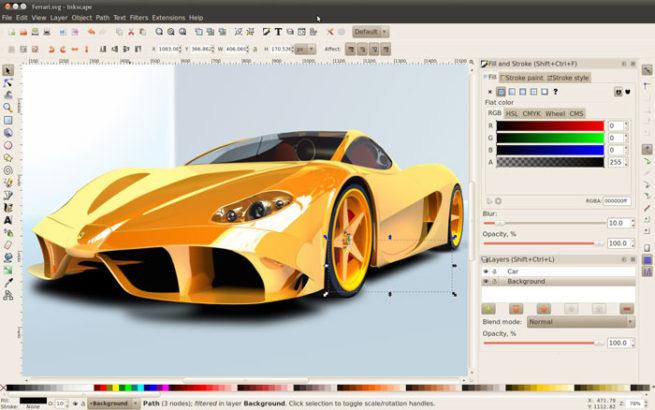 Diseño vectorial Inkscape