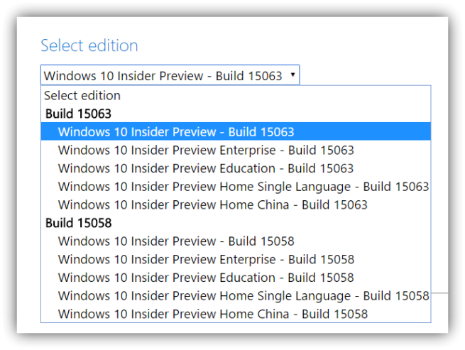 Descargar nueva ISO Windows 10 Creators Update RTM