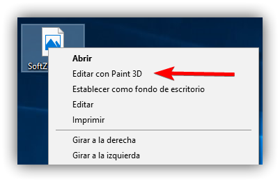 Editar con Paint 3D - Windows 10 Creators Update