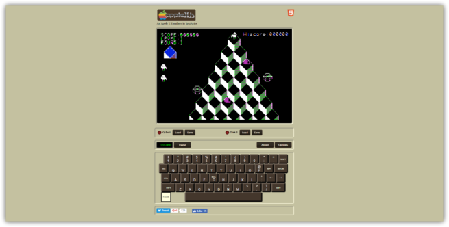 Qbert en Apple II