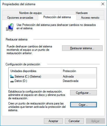 solucionar errores en Windows 10