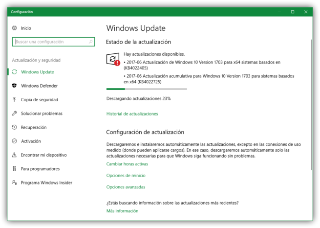 Parches de seguridad junio 2017 Windows 10