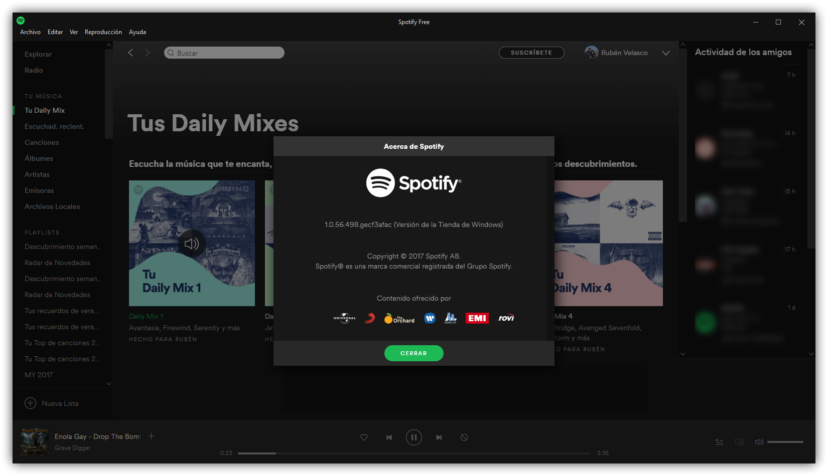 Spotify For Windows 10 Pc Released In The Store