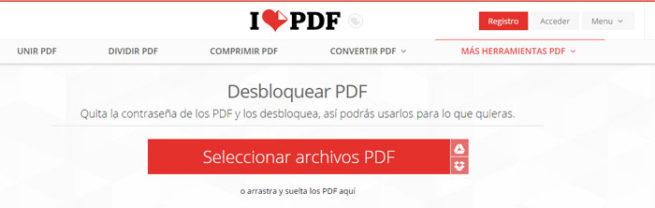PDF con contraseña