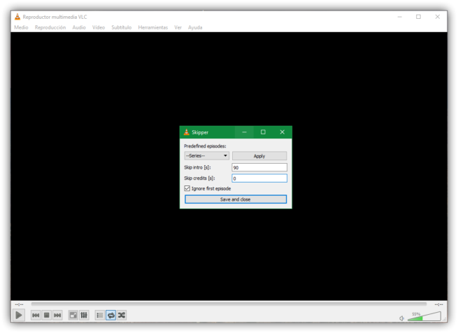 Como funciona Skypper en VLC