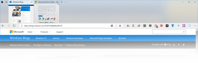 Microsoft Edge Fluent Design