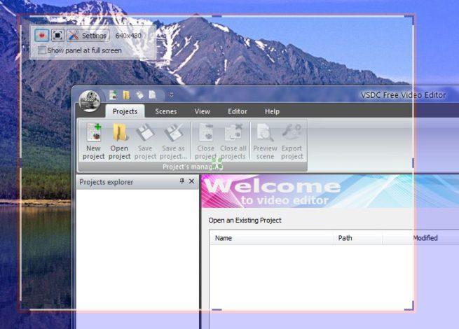 VSDC Free Screen Recorder Software