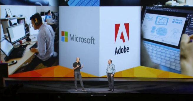 Alianza Adobe Microsoft