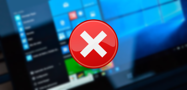 Error menu inicio Windows 10 Fall Creators Update