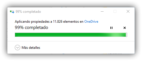 Modificando archivos OneDrive Windows 10