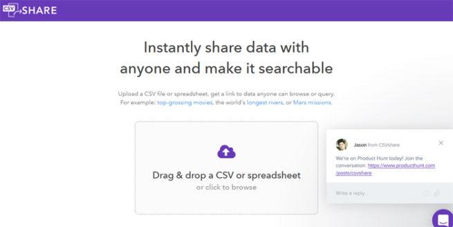 Compartir CSV CSVshare