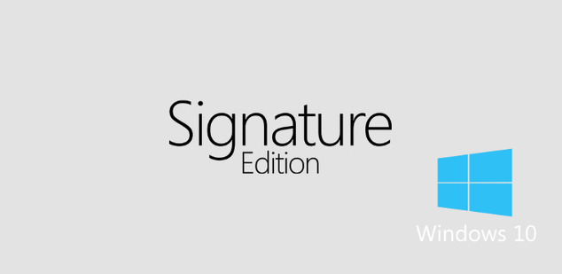 Windows Signature Edition