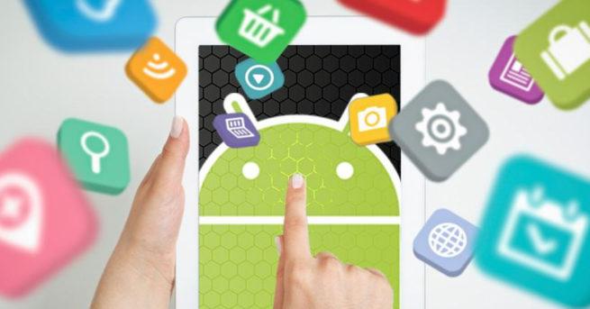 Imagen que muestra diferentes aplicaciones para android