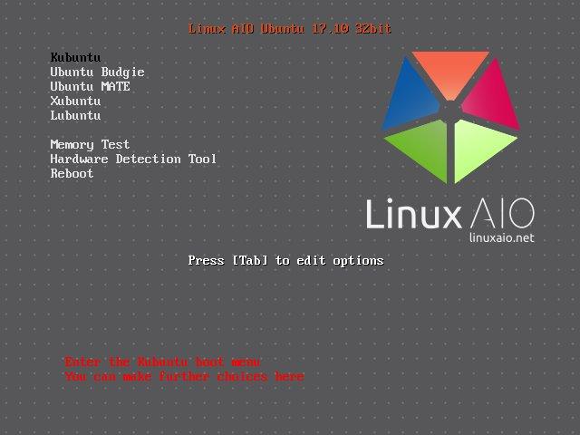 Linux AIO Ubuntu 17.10