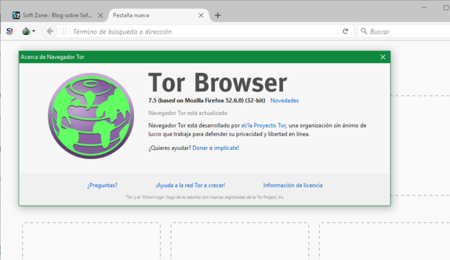 Tor Browser 7.5
