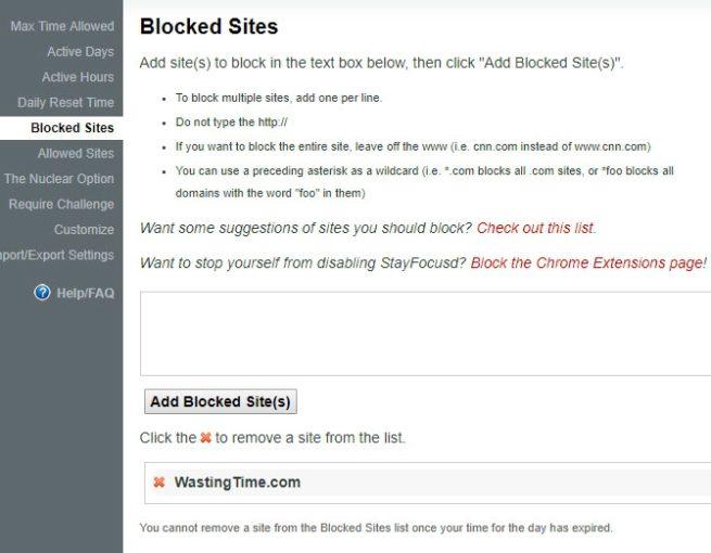 bloquear páginas web