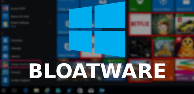 Bloatware Windows 10
