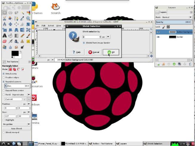 GIMP Raspberry Pi